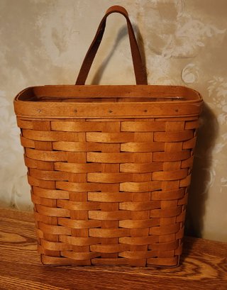 Vintage Hanging LONGABERGER Basket