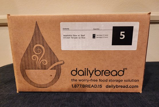 BRAND NEW Daily Bread #5 Survivalist Prepper Natural Disaster FOOD SUPPLY
