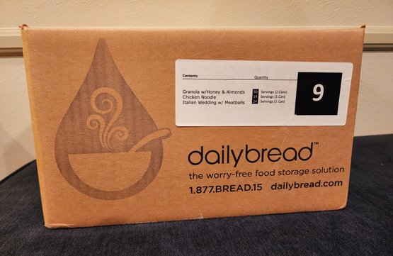 BRAND NEW Daily Bread #9 Survivalist Prepper Natural Disaster FOOD SUPPLY