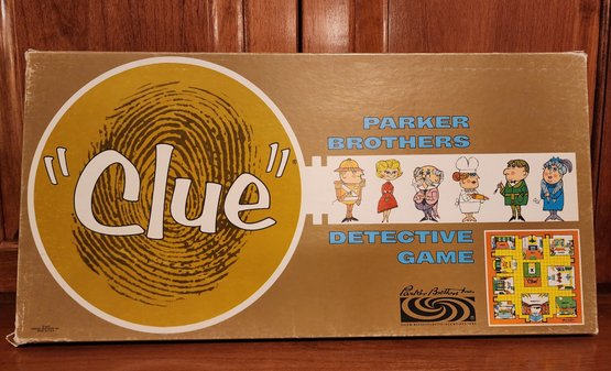Vintage 1963 CLUE Board Game