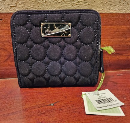Brand New VERA BRADLEY Compact Wallet Black
