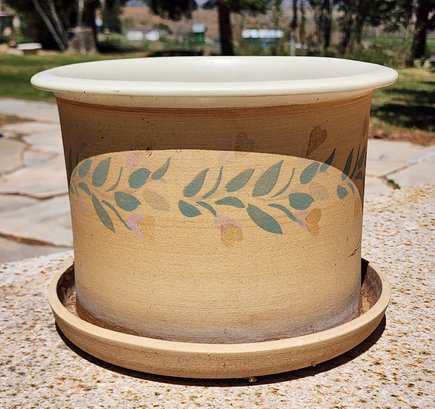 Vintage Ceramic Outdoor Lawn And Garden Flower Pot