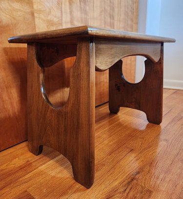 Vintage Mid Century Modern Stool Or Side Table Or Plant Stand