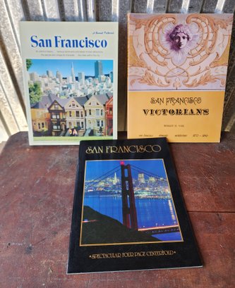 (3) San Francisco Themed Softback Books