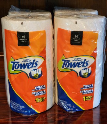 (4) Brand New Rolls Of Paper Towels #1