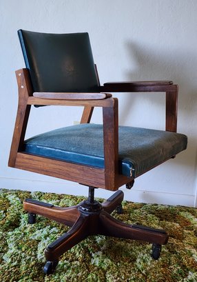 Vintage Mid Century Modern Office Chair