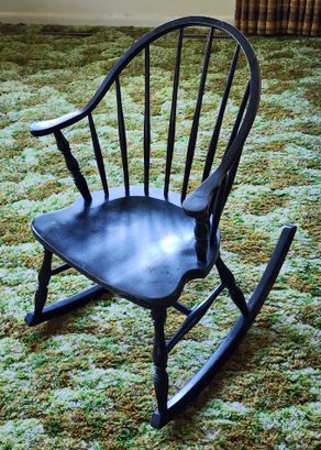 Antique Black PHOENIX CHAIR COMPANY Rocker Chair