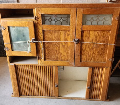 Antique Kitchen HOOSIER STYLE 2-piece Cabinet System