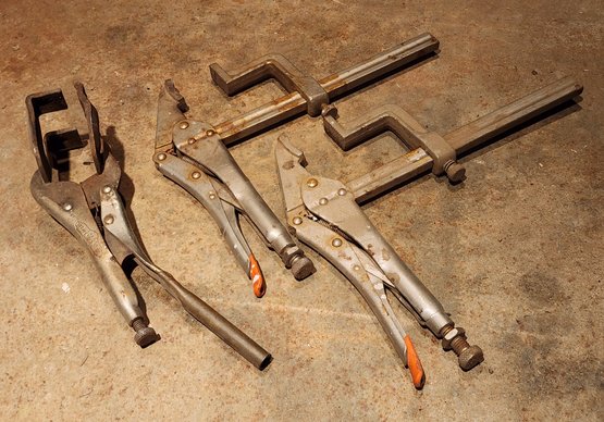Assortment Of Vintage Clamp Tools