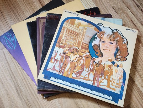 Assortment Of Vintage Vinyl Records Feat CAROLE KING