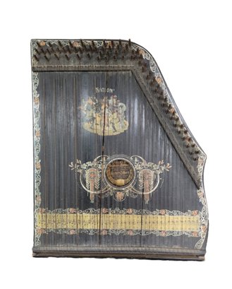 Antique German Guitar Zither Instrument