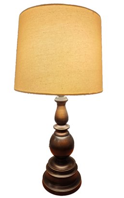Vintage Table Lamp With Original Shade