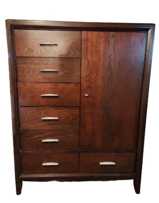 Contemporary Wooden Armiore Storage Cabinet