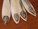 (8) Vintage WHITING & DAVIS Sterling Silver Spoons