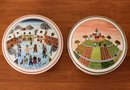 Assortment Of VILLEROY & BACH Design Naif Porcelain Containers With Lids