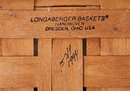 Vintage Handmade LONGABERGER Basket 1994