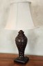 Contemporary Bronze Style Finish Table Lamp