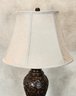 Contemporary Bronze Style Finish Table Lamp