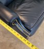 Vintage LAZYBOY CLASSICS Dark Blue Synthetic SOFT Leather Recliner Chair #2