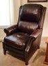 Vintage BRADINGTON YOUNG By HOOKER Furniture Executive Synthetic Leather Recliner Chair