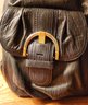 B. MAKOWSKI Black Ladies HOBO BOHO Style Handbag Purse