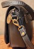 Vintage Black Leather STONE MOUNTAIN Ladies Purse Handbag