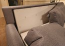 Contemporary AMERICAN LEATHER Upholstered Sleeper Lounge Sofa