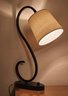 Contemporary Metal Base Table Lamp