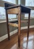 Antique Wooden Desk And Chair Combo