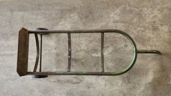 Vintage Green Hand Truck