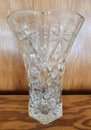 Vintage Cut Glass Decorative Flower Vase