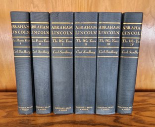 Vintage 1926 Set Of Hardback Books - Abraham Lincoln