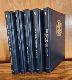 Assortment Of Hardback AGATHA CHRISTIE Mystery Books