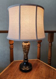 Vintage Ceramic Body Table Lamp With Original Shade