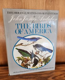 Large Hardback Edition Of AUDUBON Original Watercolor Paintings