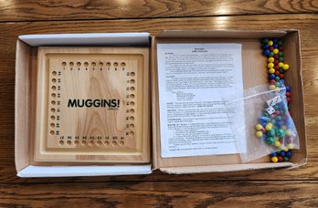 Vintage MUGGINS Board Game With Marbles