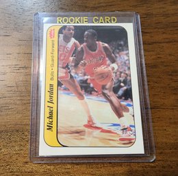 Rare 1986 MICHAEL JORDAN Fleer Rookie Card