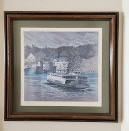 Vintage Framed Original SIGNED And NUMBERED Carol C. GILL Fine Art