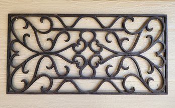 HEAVY Hanging Iron Ornate Accent