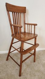 Vintage Wooden Baby Chair