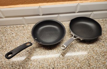 (2) Non Stick Cooking Pans - EMERIL And CALPHOLON