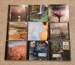 Assortment Of (9) Relaxation CD Media