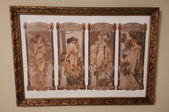 Art Nouveau Framed Fine Art Print