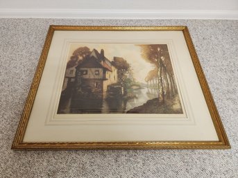 Vintage SIGNED And Framed Fine Art Selection