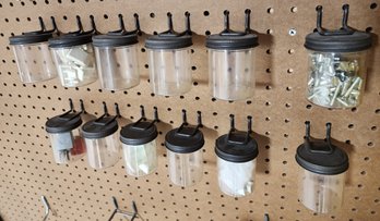 Assortment Of Small Hardware Canisters