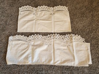 Assortment Of Vintage Lace Sections