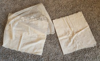 Assortment Of Vintage Lace Sections