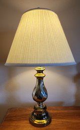 Vintage Metal Base Table Lamp #2