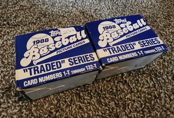 (2) New Sets Of TOPPS 1988 Baseball Cards