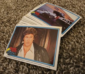 Vintage 1982 FULL SET Of KNIGHT RIDER Trading Cards